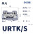 OLKWL（瓦力）UK接线端子6平方铜线35mm导轨式组合端子排灰色阻燃纯铜一进一出实验端子 URTK-S