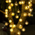 梓萤岔太阳能led灯串户外室外庭院花园阳台装饰灯带挂树上彩灯闪灯串灯 太阳能气泡灯串-暖光 6.5米30灯-8种闪光模式