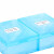 纳仕徳 SY1322 体温计浸泡盒 水银体温计浸泡干燥一体式收纳盒温度计浸泡盒 塑料盒 蓝色（双色盖）