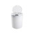 劳保佳 桌面智能垃圾桶 车载感应式全自动垃圾筒办公客厅酒店创意垃圾桶 3L 白色USB充电款