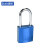 苏识 AL638蓝 短粱铝制挂锁 （计价单位：个）蓝