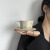 安言咖啡杯套装复古陶瓷杯子下午茶杯甜品盘伴手礼送闺蜜礼物家用水杯 咖啡杯+碟子 1个 180ml