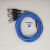 KISTLER三轴加速度线缆 硅胶 柔线缆（1734A10K04）四芯头(1/4- 306K-002 长度6m
