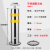 定制不锈钢警示柱加厚反光路桩防撞柱车位立柱桩钢管隔离柱不锈钢 活动内锁114*600