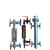 OLOEY锅炉自动水位控制报警器电极式传感器平板双色水位计液位探针蒸汽 双色水位计L440mm
