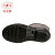 双安 30KV绝缘靴橡胶底防滑防触电中筒靴 黑色（36#） 1双