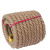 中部工品 麻绳  拔河绳训练绳 黄麻绳可加钢丝绳 黄色60mm 单位：卷