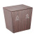 南 南方 GPX-45L 南方套皮分类环保房间桶 砂钢内桶 咖啡胡桃木纹 带盖分类垃圾桶 电梯口果皮桶 公用垃圾桶
