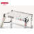 长谷川（Hasegawa）WD2.0-75 铝合金平台梯 折叠作业台装修便携马凳洗车台多功能登高梯 三步高0.75m