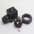 定制DIN43650 电磁阀/液压阀 接线盒 赫斯曼接头  黑色 A型C型 A型插头+圆座子