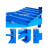 DLGYP重型仓储副货架 200×50×200=4层 800Kg/层 蓝色