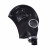 LISM防毒面具全面罩喷漆专用化工甲醛防尘防护面罩呼吸器放毒消防  黑色面罩+轻便型滤毒盒一套