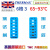 温度贴纸 测温纸英国热敏感温纸温度标签贴温度条8格10格 6格3，65-93℃