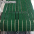 适用PVC绿色防滑爬坡草坪花纹输送带环形封箱机工业流水线皮带传 加导条