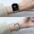 柯比特苹果手表表带2024年新品夏季高级感适用于苹果手表爱马仕apple watch真皮iwatch ultra/9/8/7/6/SE 星光色 38mm 适用于iwatch 1/2/3代
