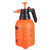 欧杜喷雾瓶洒水壶气压式喷雾器压力浇水壶喷水壶 橘色3L(加厚)