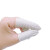曼隆 乳胶无尘防滑一次性橡胶手指套粉笔点钞 YM09-白色-均码