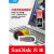 闪迪（SanDisk） SanDisk闪迪U盘 USB 酷铄黑银金属外壳高速读写加密保护车载稳定兼容 CZ73 黑色 定制款 USB3.0 16GB 读速高达130mb/s