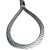 得豫工品 钢丝绳吊索具 起重工具钢缆钢索吊具 单位：条  15mm2T8M 