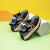 Kappa Kids儿童运动鞋女童鞋春季新款儿童鞋子男童休闲阿甘鞋亲子鞋 黑色（单鞋） 29码/内长18.8cm适合脚长17.8cm