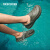 斯凯奇（Skechers）男鞋洞洞鞋夏季沙滩凉鞋透气外穿拖鞋轻质泡泡鞋 全黑色/BBK 43