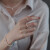 蒂宝莱（DIBAOLAI）转运珠戒指925银珍珠戒指女珠食指戒关节戒2023年新款潮开口尾戒 小贝珠戒指 【1只装】