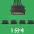 SATA电源线1分5硬盘供电线公大4D转接母口一拖6 8 10 12扩展 1分4口(SATA)