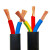 凯鹏 电线电缆 国标铜丝软护套线 电源线 RVVZ-0.6/KV-3×2.5 黑色 100米/卷 1米价格 