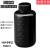 NIKKO试剂瓶塑料瓶样品瓶HDPE瓶圆形方形黑色遮光防漏50-2000ml 500ml圆形窄口带刻度
