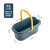 水桶拖把桶长方形塑料大容量拖布桶手提拖把挤水桶大号储水桶工业品 zx蓝色小号