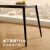 顾家家居（KUKA）现代简约岩板餐桌家用饭桌餐桌椅组合PT7136T 1.4M单桌+海鸥橙椅4