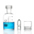 溶解氧瓶污水瓶透明棕色125 250 500 1000ml单双盖水质检测带水封 透明1000ml【单盖】