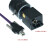 渤海USB2.0A公转B公工业相机数据线带锁19mm螺丝间距高柔屏蔽线打印机方口线缆现货定制 紫色高柔 6米