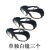 融测(新款)电焊面罩焊工专用眼镜轻便式焊帽墨镜不变光款面具 单独白镜3个