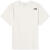 北面（The North Face）男士时尚简约圆领速干短袖上衣Berkeley休闲夏季运动T恤 White L