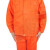 美康（meikang） 阻燃工作服套装 阻燃耐磨长袖 焊工电焊劳保服 MKP-16 橘色XXL码