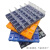 科睿才实验室smt贴片盒元件盒电子元器件收纳盒电阻芯片储物零件盒 蓝色T-082每小格可拆 Z86790 