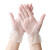 利舒一次性pvc手套透明家务清洁美容纹绣劳保烘培防护食品胶手套 透明pvc手套盒装L码100双