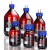 实验室棕色补料瓶发酵罐不锈钢盖1/2/3/4通孔试剂加料瓶补液瓶废 棕 单通250 4-6