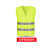 勤俭 反光背心安全监理建筑消防员网布汽车工地黄衣条透气 多口袋拉链绿色