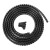 俱威 束线管 开口式理线管电线保护套缠线管送理线器 黑色28mm（40米1包）