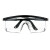 星曌电焊眼镜焊工专用防打眼防强光电弧焊接氩弧焊劳保男护目镜 透明2付(非焊接用)(送眼镜袋+布)