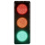 交通信号灯红绿灯300型400型满屏灯十字路口箭头灯人行道灯 300型静态人行灯