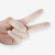 金诗洛 KY010 一次性乳胶防滑手指套 无尘无粉农业指套 劳保手套 米色 27(中号)
