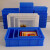 加厚塑料盒子长方形工具箱零件盒收纳盒螺丝物料盒配件盒 2号白色 (加厚耐用)