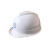 普达  6011-1 骑行头盔 工地工程建筑施工防砸抗冲击新V型ABS安全帽防护帽 6011-1 红