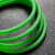 DYQT圆皮带圆条聚氨酯工业传动带圆形带o型带T棒橡胶条牛筋实心绳 绿色粗面6mm1米