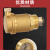 伊莱科 排气阀（过滤型） 705A DN25铜 黄 国产