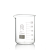 华鸥 玻璃烧杯 耐高温带刻度透明杯 高硼硅玻璃仪器 化学化验实验器材 低型烧杯250ml 