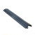 者也（ZYE）橡胶线线槽减速带橡胶PVC电缆保护槽压线板槽橡胶盖线板线槽板不带螺丝孔1000*130*20黑色